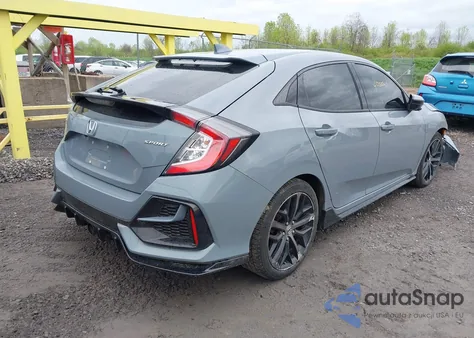 2021 Honda Civic Sport z USA, uszkodzony, nr VIN SHHFK7H48MU405453